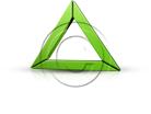 Download 3dtriangle06 green PowerPoint Graphic and other software plugins for Microsoft PowerPoint