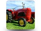 Tractor 02 Square PPT PowerPoint Image Picture