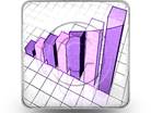 Bar Increase Purple Square Color Pencil PPT PowerPoint Image Picture