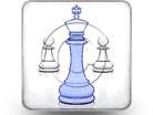Chess Leadership Squarelue Square Color Pencil PPT PowerPoint Image Picture