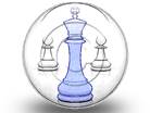 Chess Leadership Blue Circle Color Pencil PPT PowerPoint Image Picture