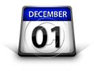 Calendar December 01 PPT PowerPoint Image Picture