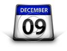Calendar December 09 PPT PowerPoint Image Picture
