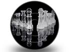 Glass Chess Pieces S PPT PowerPoint Image Picture