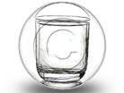 Glass Circlealf Full Empty 4 Circle Color Pencil PPT PowerPoint Image Picture