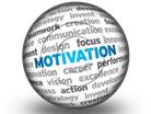 Motivation Word Cloud Circle PPT PowerPoint Image Picture