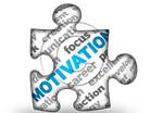 Motivation Word Cloud Puz PPT PowerPoint Image Picture