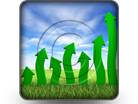 Natural Growth Square PPT PowerPoint Image Picture