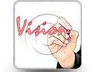 The Vision Square Color Pen PPT PowerPoint Image Picture