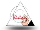 The Vision TRI Color Pen PPT PowerPoint Image Picture