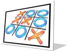 Tic Tac Toe Strategy F Color Pencil PPT PowerPoint Image Picture