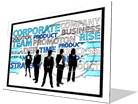 Silhouette Concepts Frame Color Pencil PPT PowerPoint Image Picture