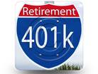 401K Sign 02 Square PPT PowerPoint Image Picture