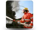 Fire n Rescue 01 Square PPT PowerPoint Image Picture