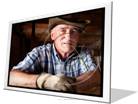 Download senior farmer f PowerPoint Icon and other software plugins for Microsoft PowerPoint