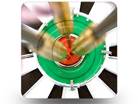 Bullseye3 02 Square PPT PowerPoint Image Picture