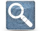 MagnifyingGlass Blue Color Pen PPT PowerPoint Image Picture
