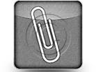 PaperClip Sketch Dark PPT PowerPoint Image Picture