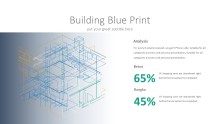 PowerPoint Infographic - 023 Building Blue Print