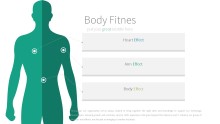 PowerPoint Infographic - 023 Body Fitness