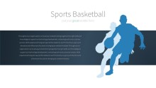 PowerPoint Infographic - 027 Basketball
