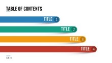 PowerPoint Infographic - 093 - Table of Contents