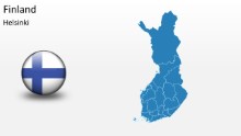 PowerPoint Map - Finland