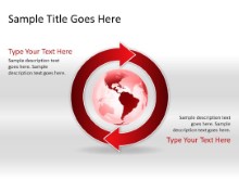 Download arrowcycle a 2red globe PowerPoint Slide and other software plugins for Microsoft PowerPoint