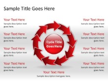Download arrowcycle a 9red PowerPoint Slide and other software plugins for Microsoft PowerPoint