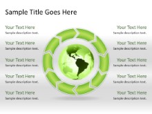 Download chrevoncycle b 10green clockwise globe PowerPoint Slide and other software plugins for Microsoft PowerPoint