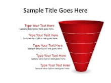Download cone down c 5red PowerPoint Slide and other software plugins for Microsoft PowerPoint