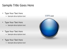 Download ball fill blue 100c PowerPoint Slide and other software plugins for Microsoft PowerPoint