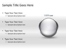 Download ball fill gray 100c PowerPoint Slide and other software plugins for Microsoft PowerPoint