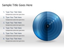 Download targetsphere b 6blue PowerPoint Slide and other software plugins for Microsoft PowerPoint