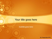 Download bubble circle orange PowerPoint Template and other software plugins for Microsoft PowerPoint