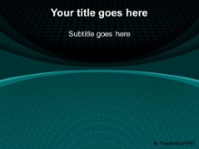 Download curvy pattern teal PowerPoint Template and other software plugins for Microsoft PowerPoint