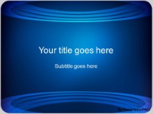 Download ringed blue PowerPoint Template and other software plugins for Microsoft PowerPoint