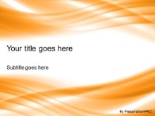 Download ripple glow orange PowerPoint Template and other software plugins for Microsoft PowerPoint