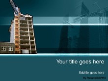 Download building 07 blue PowerPoint Template and other software plugins for Microsoft PowerPoint