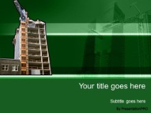 Download building 07 green PowerPoint Template and other software plugins for Microsoft PowerPoint