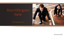 PowerPoint Templates - Business Track Widescreen