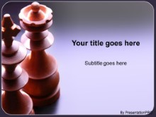 PowerPoint Templates - Chess Purple