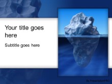 PowerPoint Templates - Iceberg Afloat