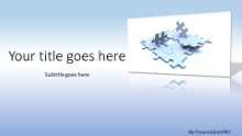 PowerPoint Templates - Puzzle Solved Widescreen