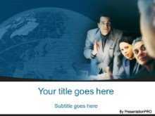 Download consulting group blue PowerPoint Template and other software plugins for Microsoft PowerPoint