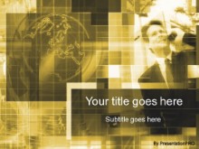 Download globaltalk gold PowerPoint Template and other software plugins for Microsoft PowerPoint
