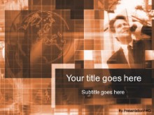 Download globaltalk orange PowerPoint Template and other software plugins for Microsoft PowerPoint