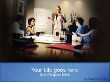 Download woman presenting PowerPoint Template and other software plugins for Microsoft PowerPoint