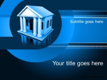 PowerPoint Templates - Banking Blue