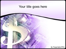 PowerPoint Templates - money mix purple